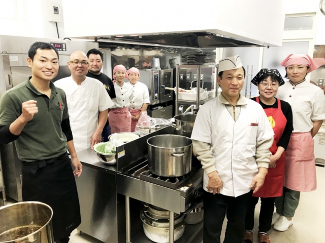ラーメン給食ボランティアで報恩会保育園に伺いました!『酒田市麺類食堂組合』